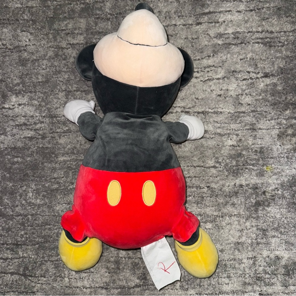 Disney Plush Mickey Mouse -‎ Red, Black, Cream - Picture 6 of 7